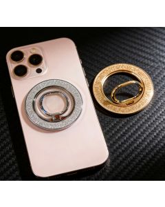 散粉手机锌合金磁吸指环扣