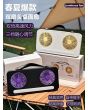 双头带灯风扇